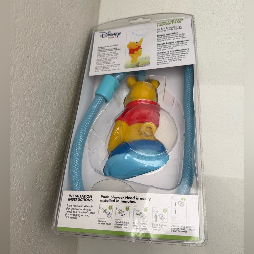 Vintage Disney Winnie the Pooh 100 Acre Shower Head 2001 - Picture 6 of 13